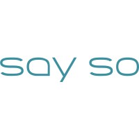 SAYSO logo, SAYSO contact details