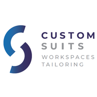 CustomSuits logo, CustomSuits contact details