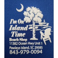 I'm on Island Time Beach Shop logo, I'm on Island Time Beach Shop contact details