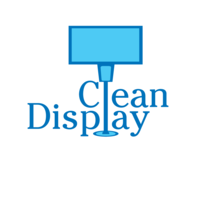 CleanDisplay logo, CleanDisplay contact details