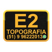 E2 Topografia logo, E2 Topografia contact details