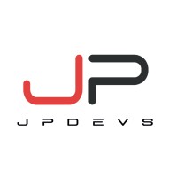 JpDevs logo, JpDevs contact details