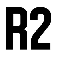 R2 design logo, R2 design contact details