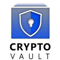 CryptoVault logo, CryptoVault contact details