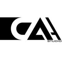 DAH studio logo, DAH studio contact details