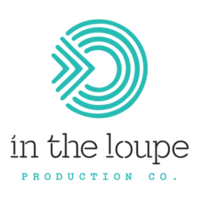 In the loupe logo, In the loupe contact details