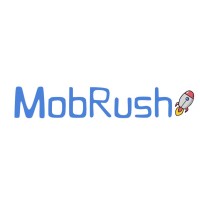 MobRush logo, MobRush contact details