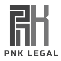 PNK LEGAL logo, PNK LEGAL contact details