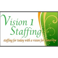 Vision 1 Staffing logo, Vision 1 Staffing contact details