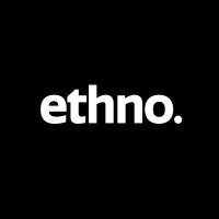 ethno. logo, ethno. contact details