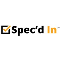 Spec'd In logo, Spec'd In contact details