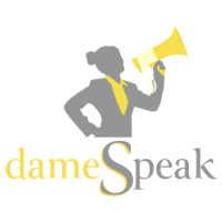 dameSpeak logo, dameSpeak contact details