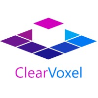 ClearVoxel logo, ClearVoxel contact details