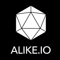 ALIKE.IO logo, ALIKE.IO contact details