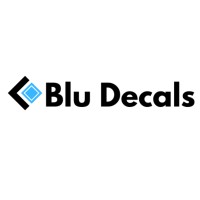 Blu Decals logo, Blu Decals contact details