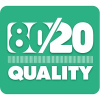 80/20 Quality logo, 80/20 Quality contact details