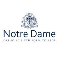 Notre Dame Catholic Sixth Form College logo, Notre Dame Catholic Sixth Form College contact details