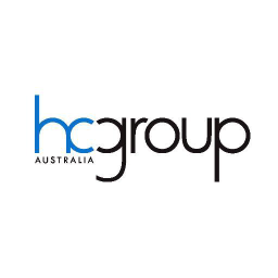 The HC Group logo, The HC Group contact details