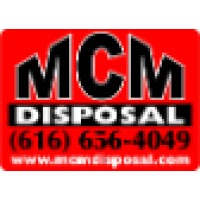 MCM Disposal logo, MCM Disposal contact details