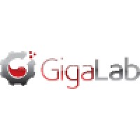 GigaLab logo, GigaLab contact details