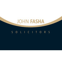 John Fasha Solicitors logo, John Fasha Solicitors contact details