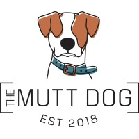 The Mutt Dog logo, The Mutt Dog contact details