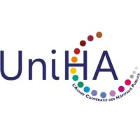 UniHA logo, UniHA contact details