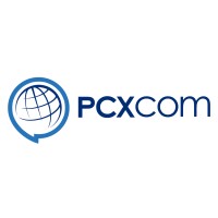 PCXCOM logo, PCXCOM contact details