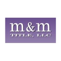 M&M Title logo, M&M Title contact details