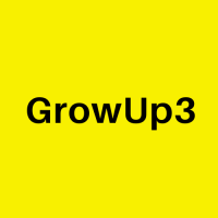 GrowUp3 logo, GrowUp3 contact details