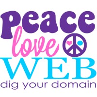 PeaceLoveWeb logo, PeaceLoveWeb contact details