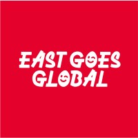 East Goes Global logo, East Goes Global contact details