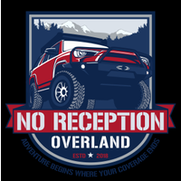 No Reception Overland logo, No Reception Overland contact details