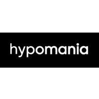 hypomania logo, hypomania contact details