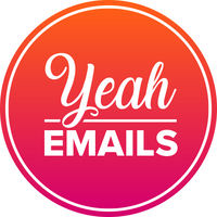 YeahEmails logo, YeahEmails contact details