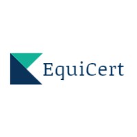 EquiCert logo, EquiCert contact details