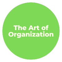 The Art of Organization logo, The Art of Organization contact details