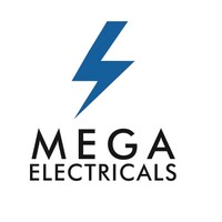 mega electricals logo, mega electricals contact details