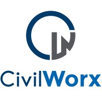 CivilWorx logo, CivilWorx contact details