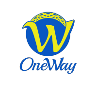 OneWay Golf logo, OneWay Golf contact details