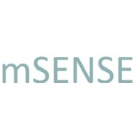 mSENSE logo, mSENSE contact details