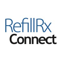 RefillRx Connect logo, RefillRx Connect contact details