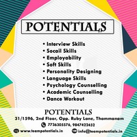 POTENTIALS logo, POTENTIALS contact details