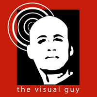 The Visual Guy logo, The Visual Guy contact details