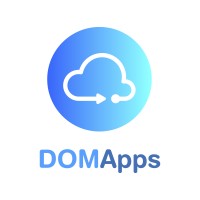 DOMApps logo, DOMApps contact details