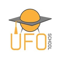 UFO School logo, UFO School contact details