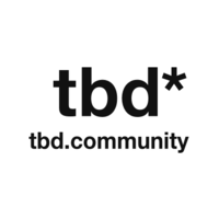 tbd* logo, tbd* contact details