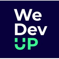 WeDevUP logo, WeDevUP contact details