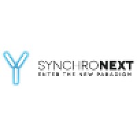 SynchroNext logo, SynchroNext contact details