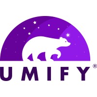 UMify logo, UMify contact details